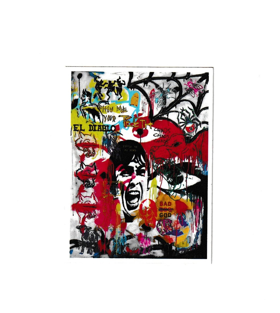 "Chaos, Chaos, Chaos" Sticker