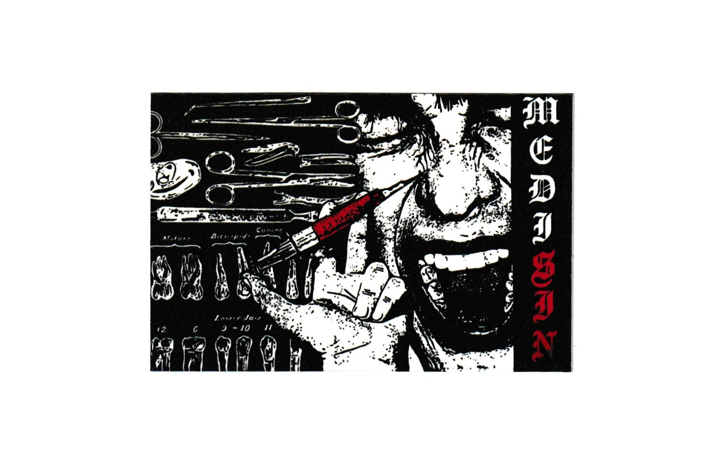 "MEDISIN" Sticker