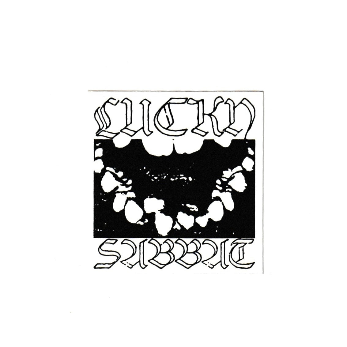 "Teeth" Sticker