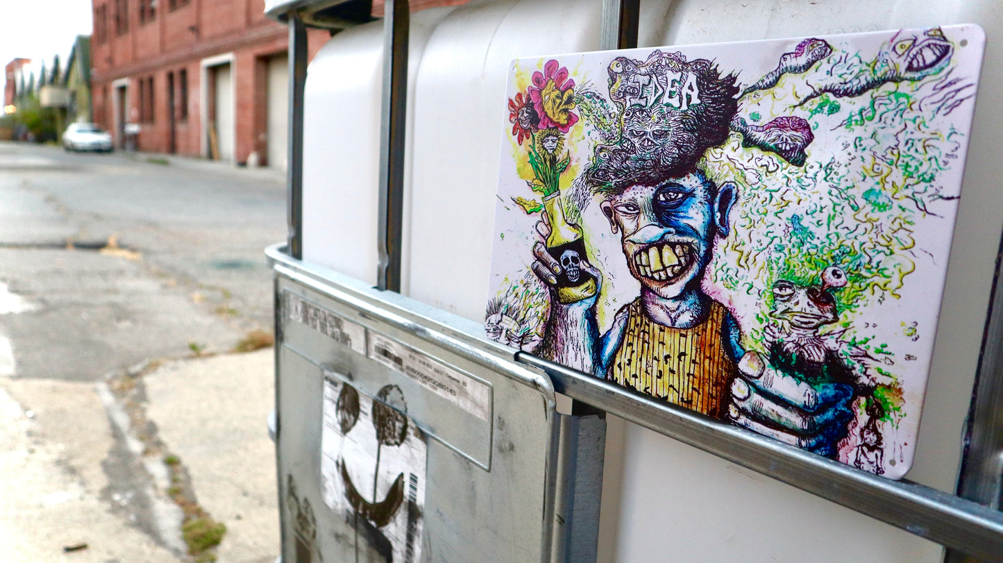 SABPHOBIA: Metal Sign Art