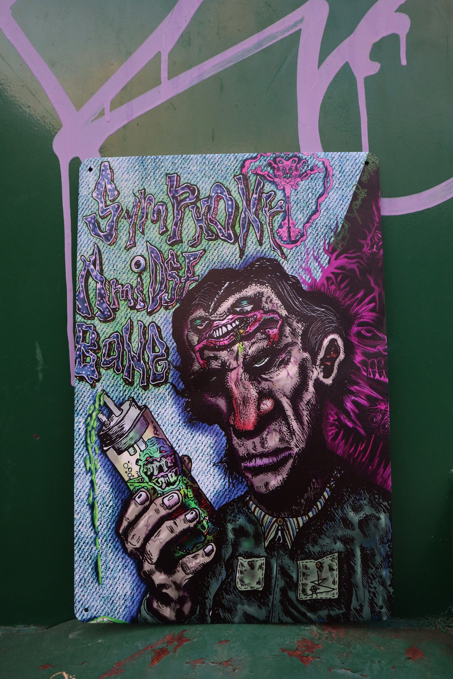 SABPHOBIA: Metal Sign Art